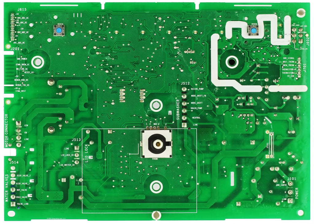 WH22X29556 290D2226G103 for GE Washer Control Board