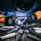 TIG Welding Gloves - Premium Black Goatskin Leather (Medium)