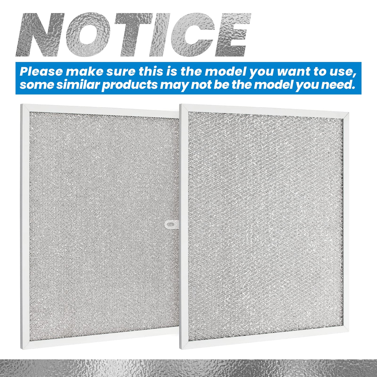 Range Hood Filter for Broan NuTone 30", 2 Pack