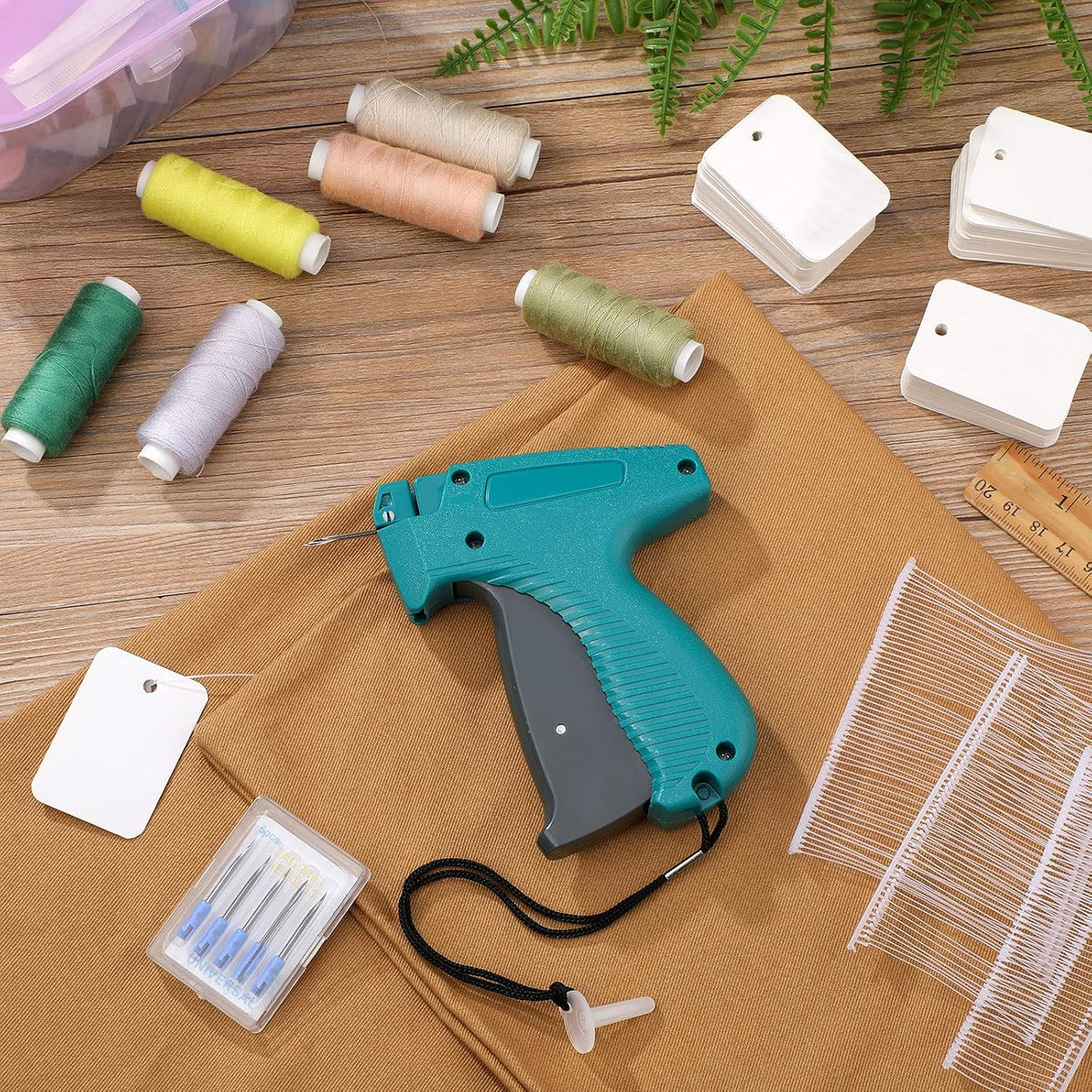 2006 Pcs Clothing Price Tags Gun with Tags Set, Blank