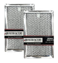 Air Filter Factory Grease Filter PFILB002MRFO Replacement For Sharp Microwave 12-Layer Aluminum Grease Filters 2-Pack