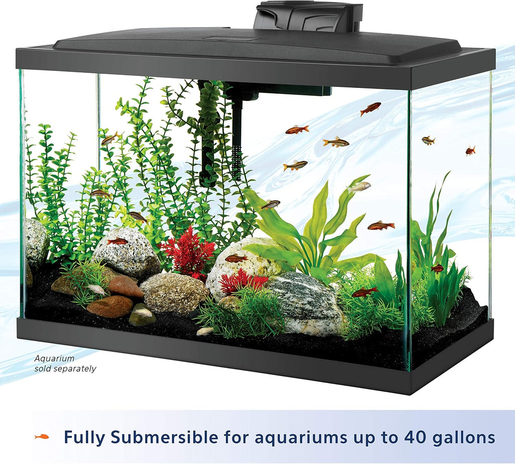 Aquarium Fish Tank Heater, Preset, Up to 30 Gallons, 100 Watts
