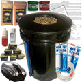 The Atwater HydroPod - DWC Deep Water Culture Garden System Kit - 5 Gallon Bubble Bucket - Bubbleponics - Nutrients &