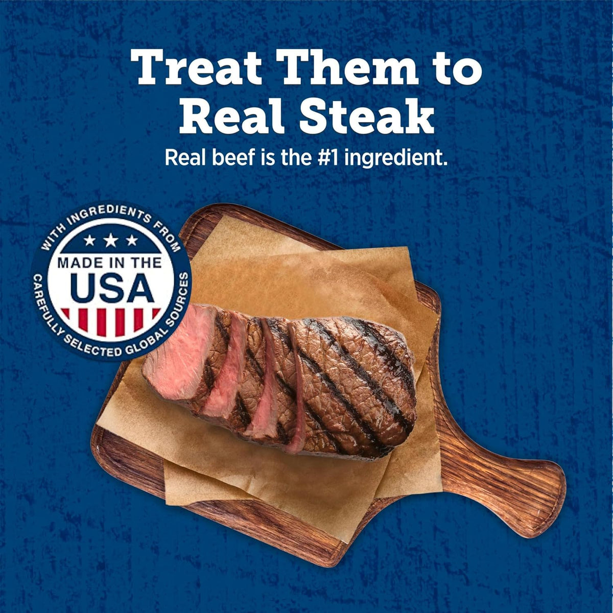 True Chews Premium Jerky Cuts Steak Dog Treats, 30 oz