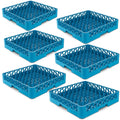 Carlisle OptiClean Plate and Tray Rack, 2.50" Pegs, Pack of 6