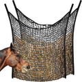 2 Pcs Slow Feed Hay Net for Horses, 35 x 31 Inch Hay Bag, Black