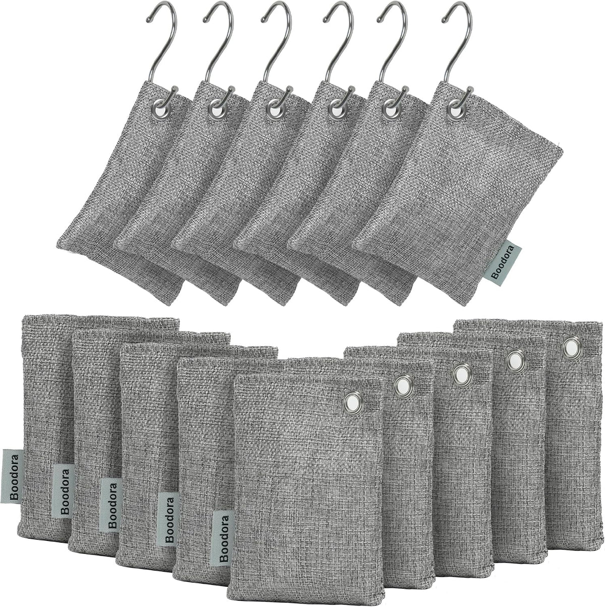 Activated Charcoal Bags, 15 Pack, 70g Bamboo Charcoal