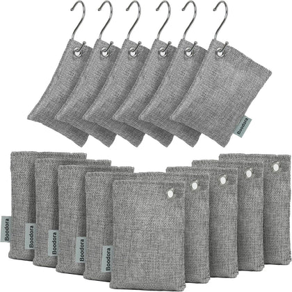 Activated Charcoal Bags, 15 Pack, 70g Bamboo Charcoal