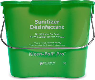 Kleen-Pail Pro Detergent Pail Cleaning Bucket with Bail Handle for Cleaning, Kitchens, Restaurants, And Janitorial