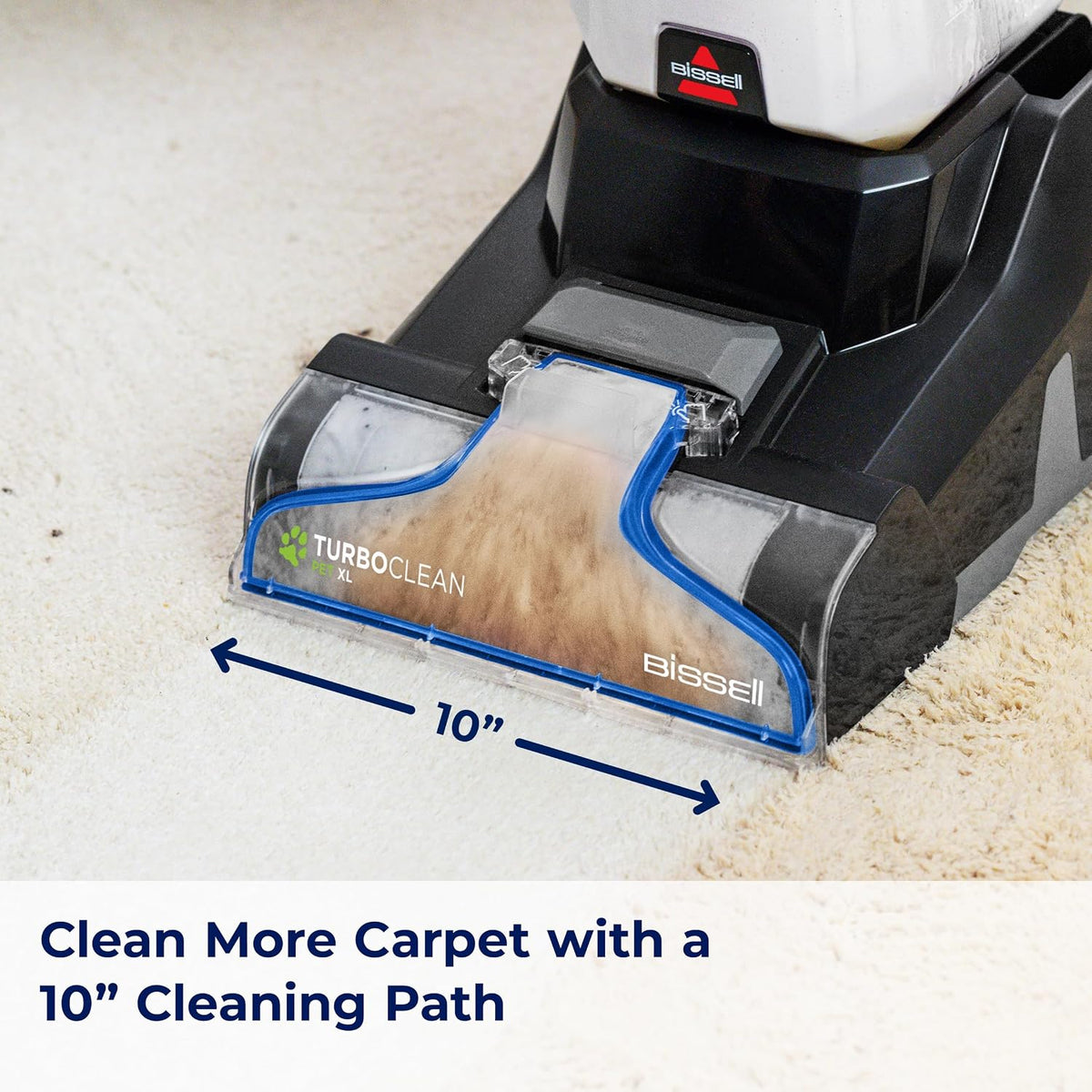 TurboClean Pet XL Upright Carpet Cleaner, 3746 | Upholstery tough stain tool & formula included; XL capacity for