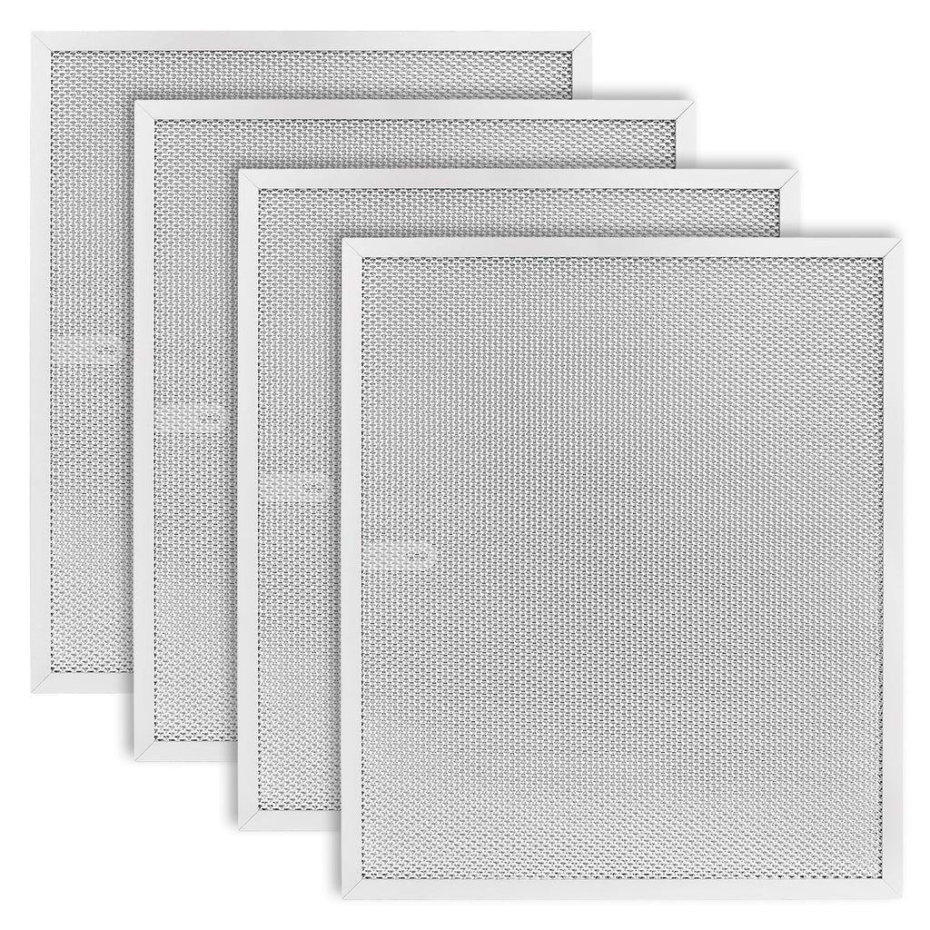 BPS1FA30 Range Hood Filter 11-3/4" x 14-1/4" x 3/8" 4 Pack
