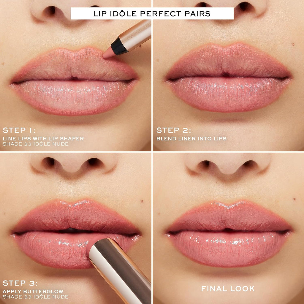 Lip Idôle Squalane-12 Butterglow Hydrating Lip Balm | 24H Hydration, Instant Shine & Moisture - With Squalane & Shea