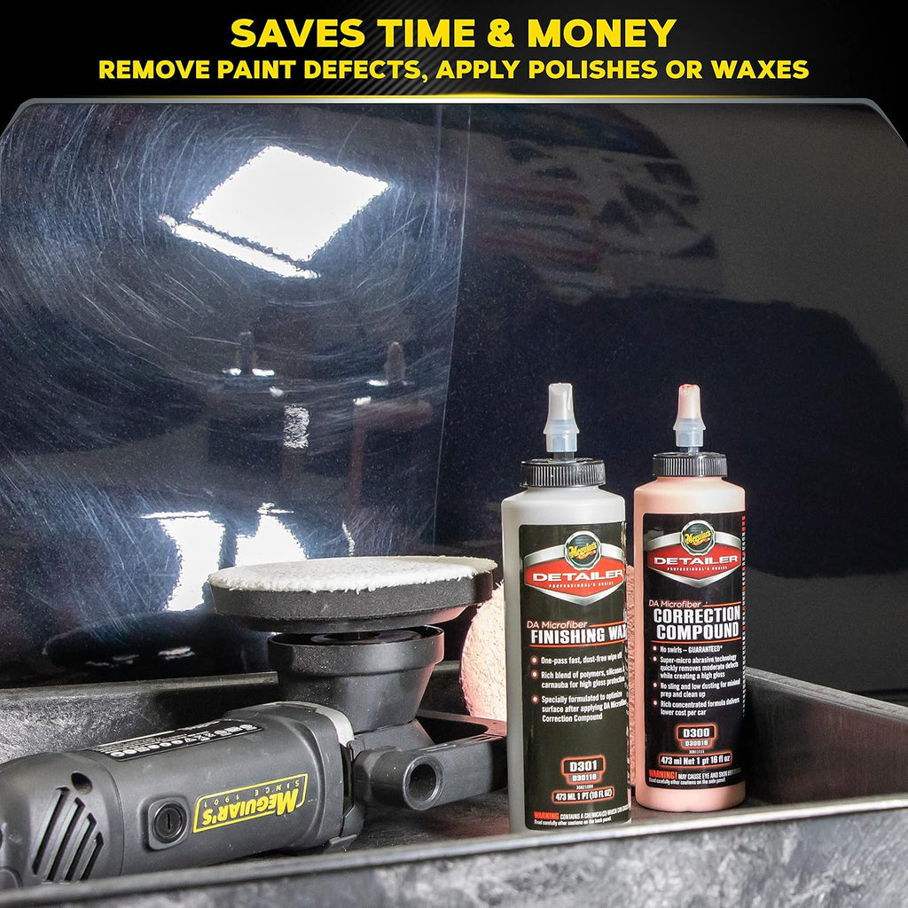 MT300 Variable Speed Dual Action Polisher, Professionally Designed Car Scratch Remover and Car Polisher with Digital