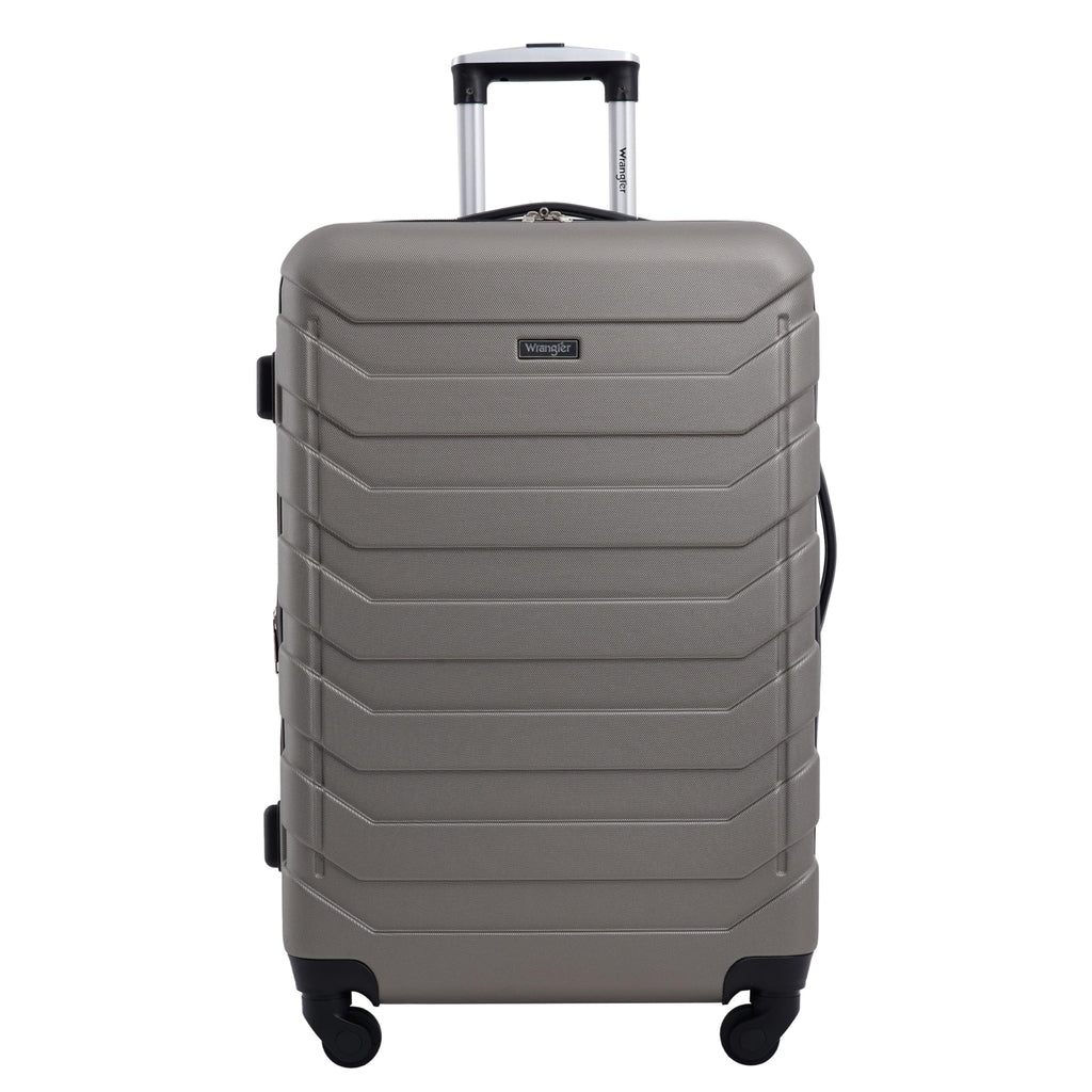 4 Piece Miami Luggage and Packing Cubes Set, Desert Taupe