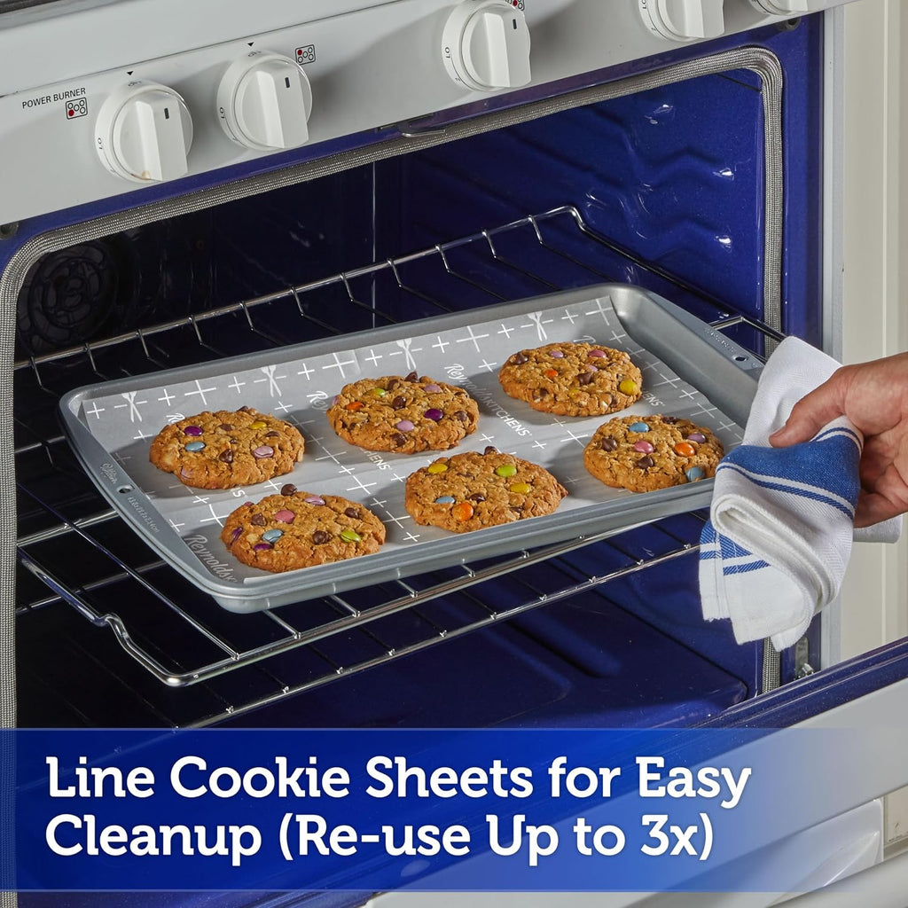 Kitchens Parchment Baking Sheets, 25 Sheets (Pack of 4), 100 Total