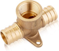 1-PACK EFIELD 1/2"Pex Female Drop-ear Tee Crimp Fitting (PEX1807170-1)