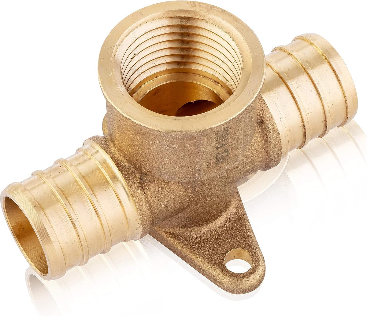 1-PACK EFIELD 1/2"Pex Female Drop-ear Tee Crimp Fitting (PEX1807170-1)