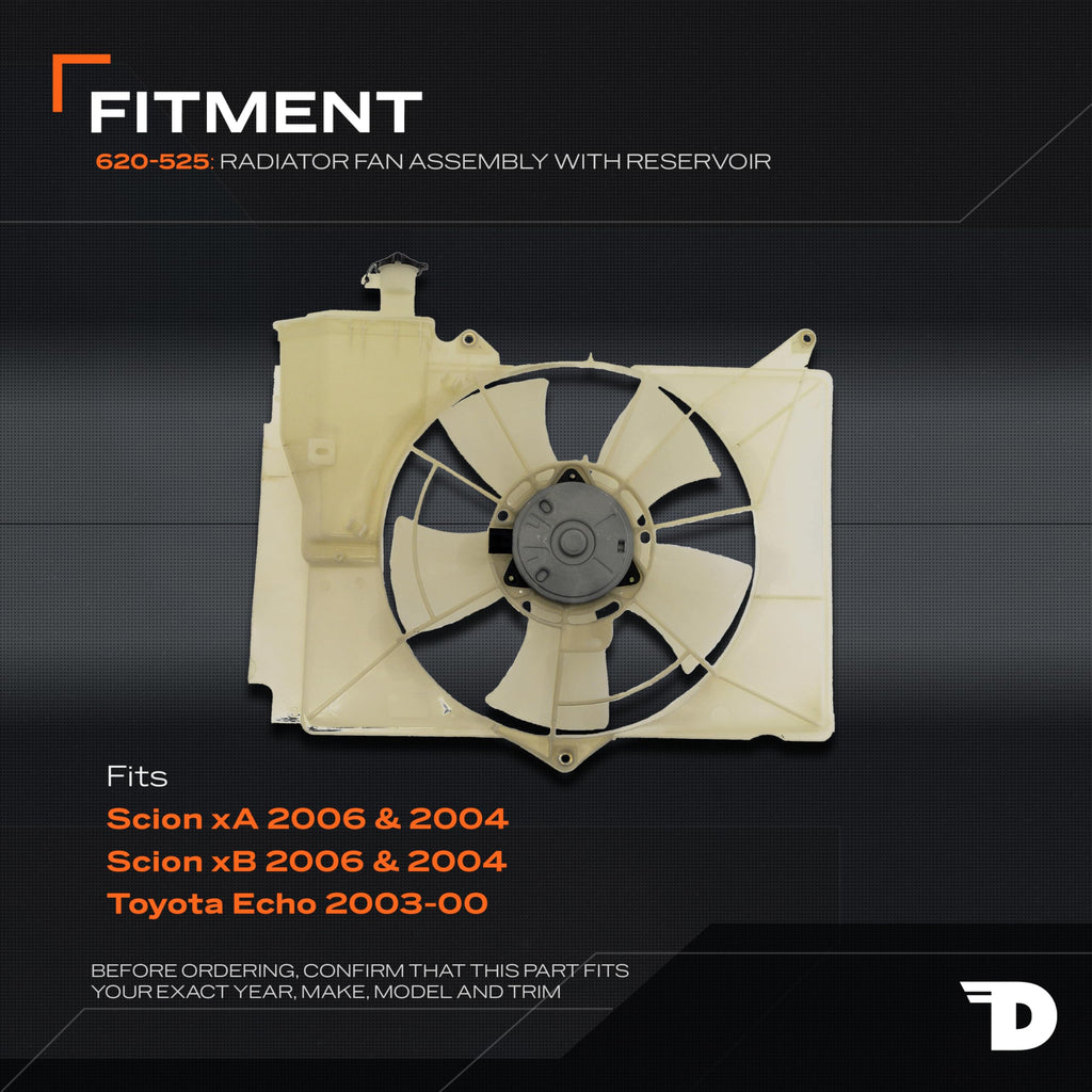 Dorman 620-525 Engine Cooling Fan Assembly