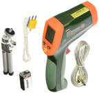 Extech 42570 Dual Laser Infrared Thermometer, 50:1, Type K