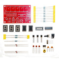 2 Pack Crystal Oscillator Tester 1Hz-50MHz Frequency Counter Cymometer Measurement Module LED DIY Kit