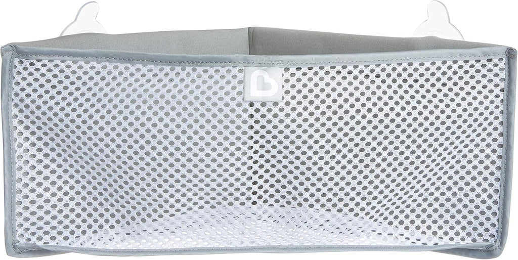 High 'n Dry Corner Bath Toy Organizer and Storage, Grey