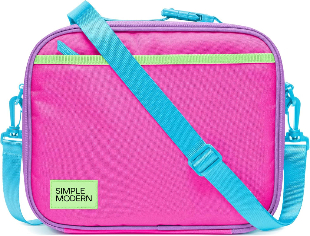 Simple Modern Hadley Lunch Box with Shoulder Strap | Kids & Adults | Insulated Bag with Pockets for Women, Men