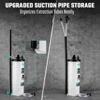 DURATECH 6.5L Oil Extractor Pump, Pneumatic Manual Fluid Extractor