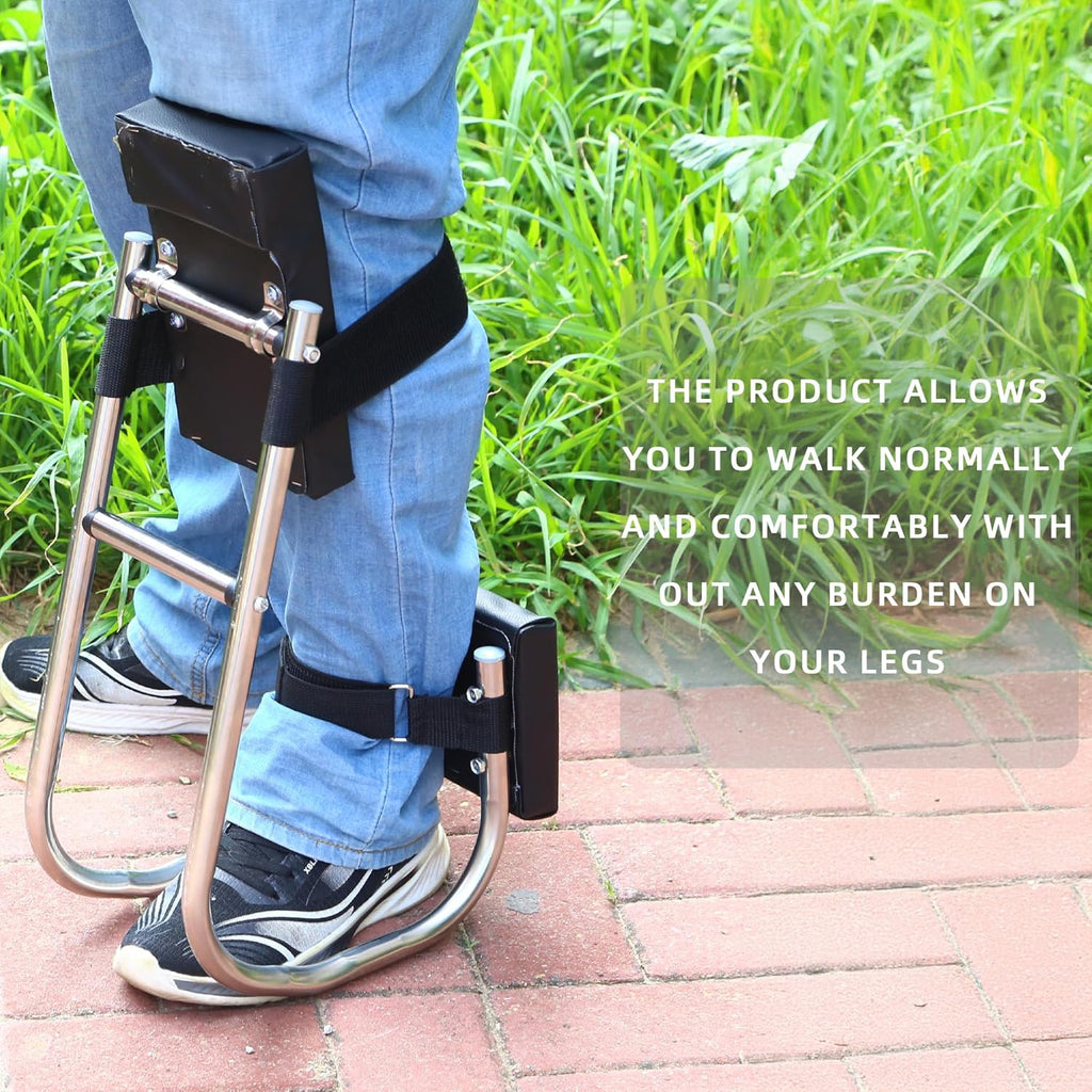 Ergonomic Knee Seat, Kneeler Seat for Gardening Farm Work - Optimal Knee Protection, Ankle Support, Durable Thick