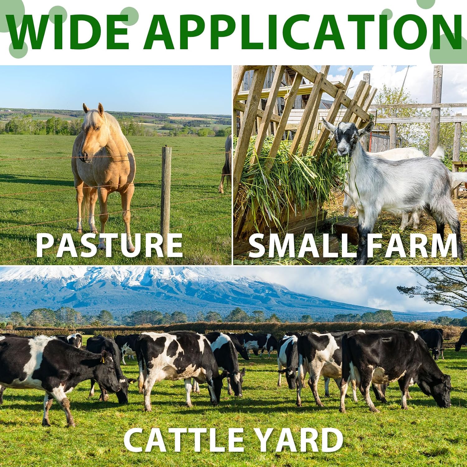 2 Pack 18 Inch Farm Gate Latch Farm Anchor Cane Bolt Livestock Fence Drop Rod Stop Tube Gate Stop for Farms Pastures