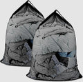 Large Mesh Laundry Bags: 2 Pack 24" x 36" Heavy Duty | Soft Breathable, Machine Washable