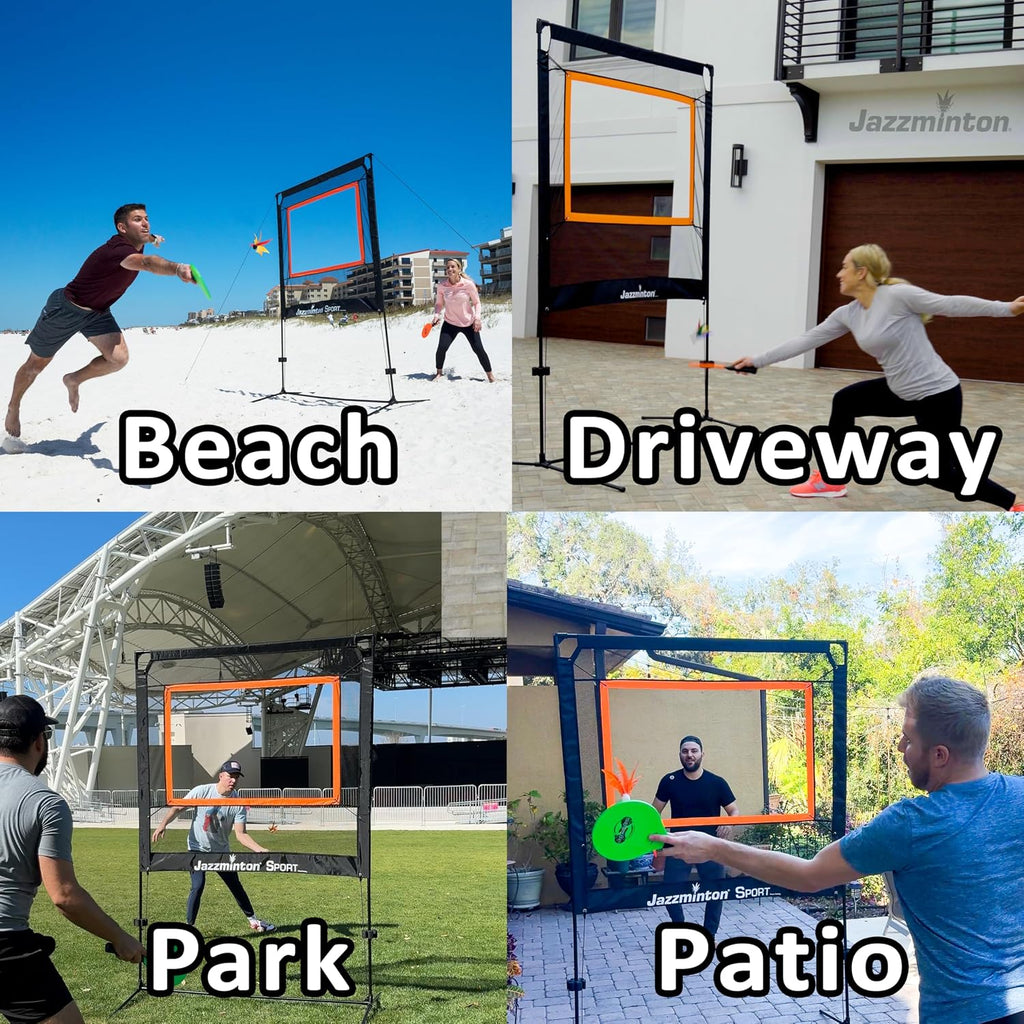 Sport – The Original Paddle Game with Net for Indoors & Outdoors – Active, Joint-Friendly Family Fun – Like