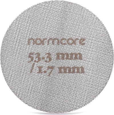 53.3mm Puck Screen - Lower Shower Screen - Metal Contact Screen for Espresso 54mm Portafilter Filter Basket - 1.7mm