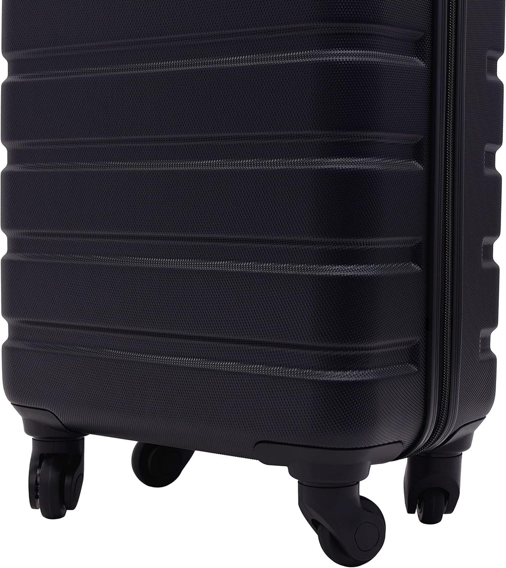 20" Hardside Spinner Carry-On Luggage, Black