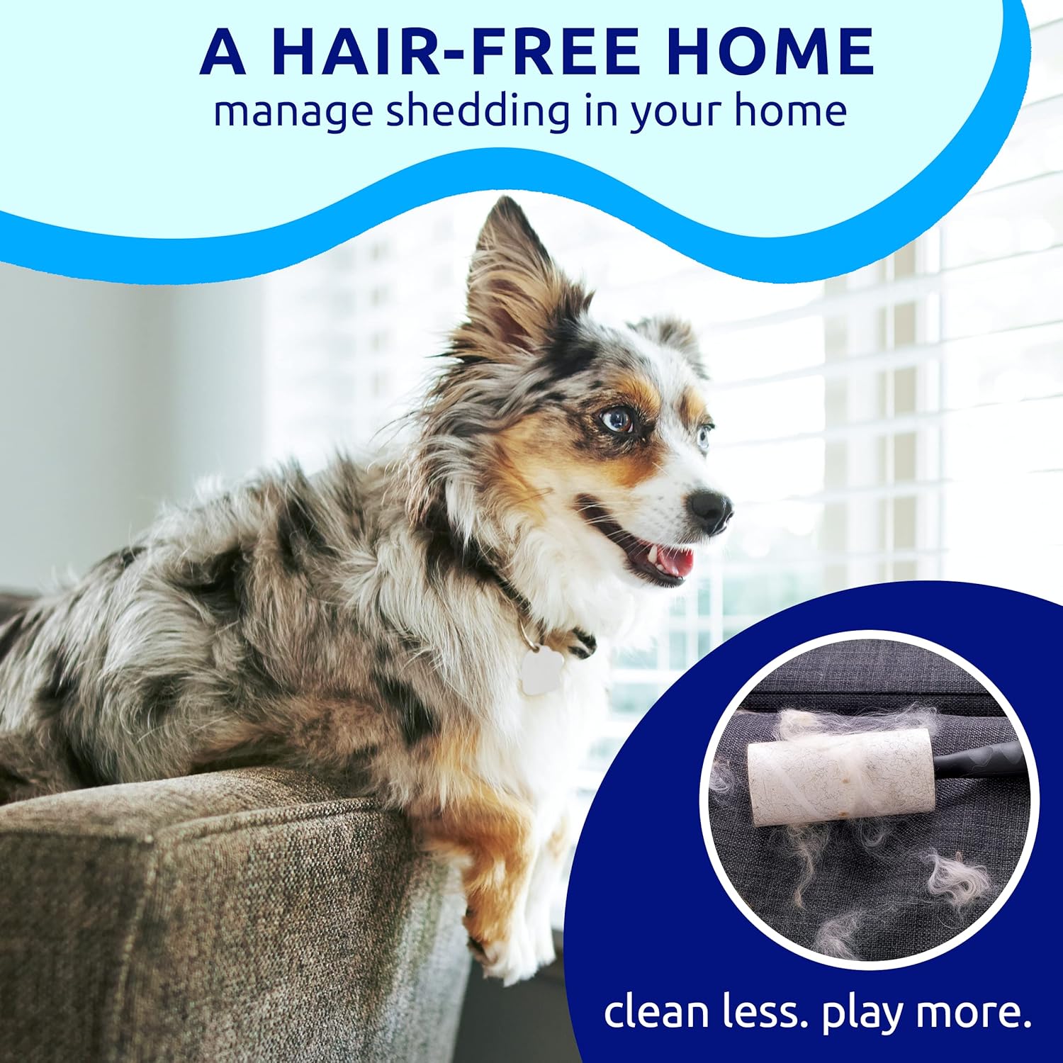 Deshedding Dog Brush For Shedding – Cat Brushes For Indoor Cats, Double-Sided Cat Brush Deshedding & Grooming Tool