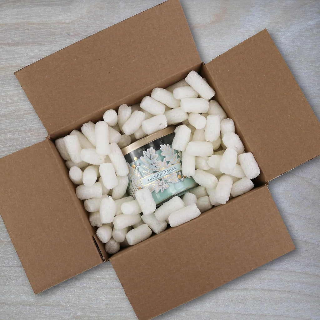 Packing Peanuts for Shipping - Bio Tube - 0.25 Cu Ft
