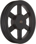 Martin 2AK84 15/16 FHP Sheave BS, 3L/4L or A Belt Section, 2 Grooves, 0.9375" Bore, Class 30 Gray Cast Iron, 8.25" OD, 3007 max RPM, 7.66" Pitch Diameter/8 Datum