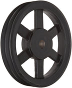 Martin 2AK84 15/16 FHP Sheave BS, 3L/4L or A Belt Section, 2 Grooves, 0.9375" Bore, Class 30 Gray Cast Iron, 8.25" OD, 3007 max RPM, 7.66" Pitch Diameter/8 Datum
