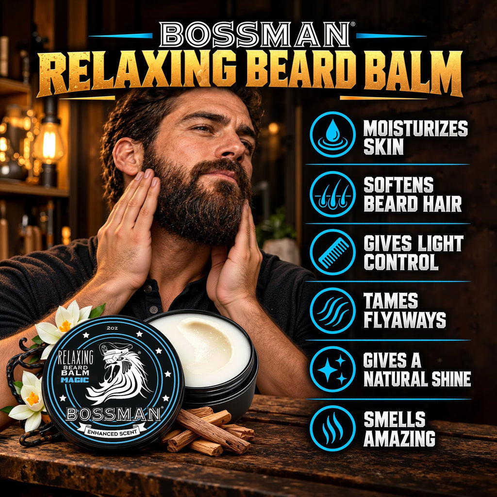 Relaxing Beard Balm for Men (Magic Scent) - Made in Texas