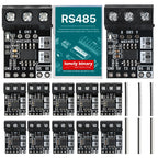 LONELY BINARY 12-Pack RS485 Transceiver Modules, MAX485 & MAX3485 Chips