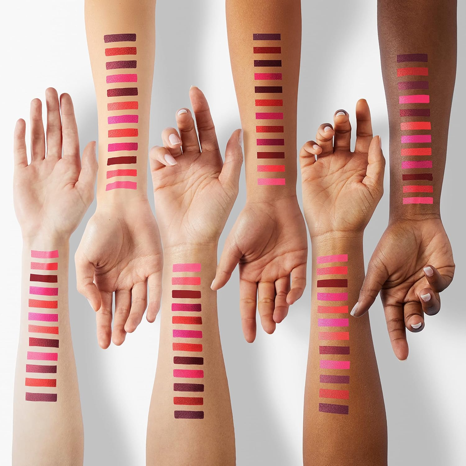 18 Colors Lip Liners Pencil Set with 2 Pencil Sharpeners, Premium Waterproof Smooth Lip Pencils, Long Lasting Matte