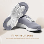 Women's Walking Shoes Gray Size 8