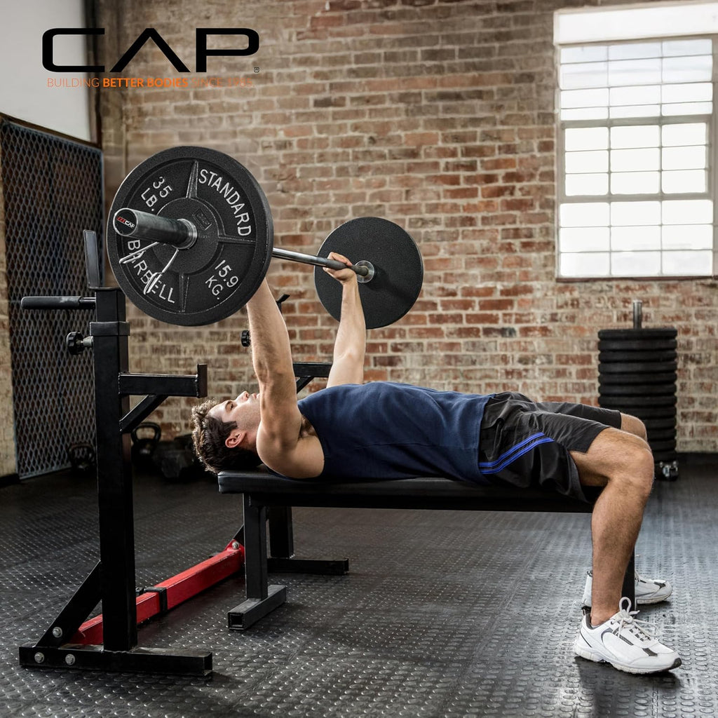 Barbell 2-Inch Olympic Cast Iron Plate Weight Set | 75-285 lbs | Multiple Options