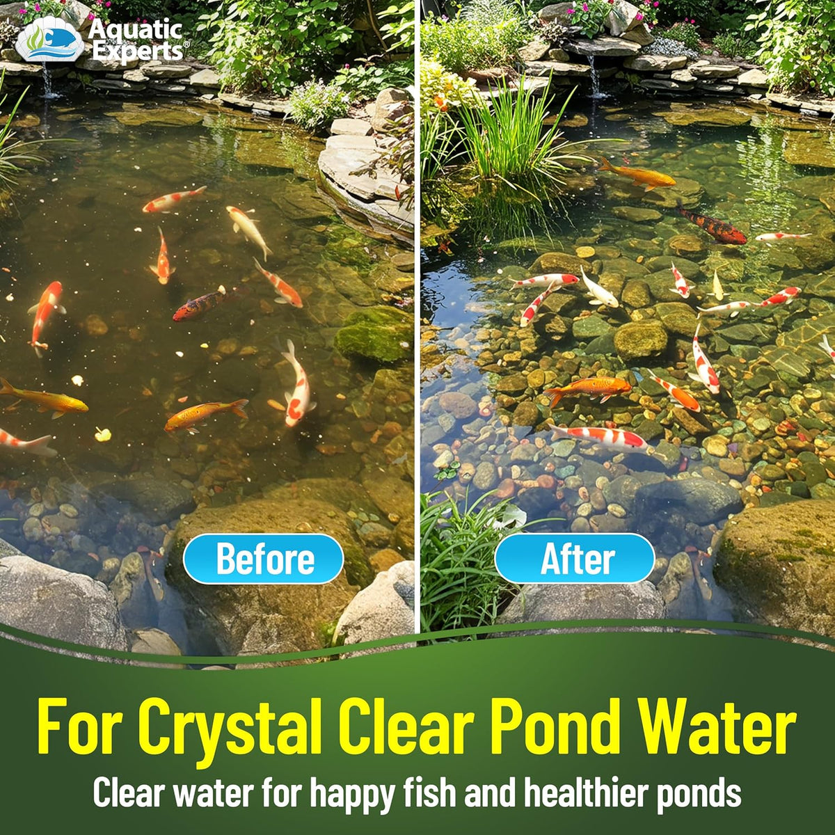 Classic Koi Pond Filter Pad FINE - White Bulk Roll Pond Filter Media, Ultra-Durable Pond Filters for Outdoor Ponds