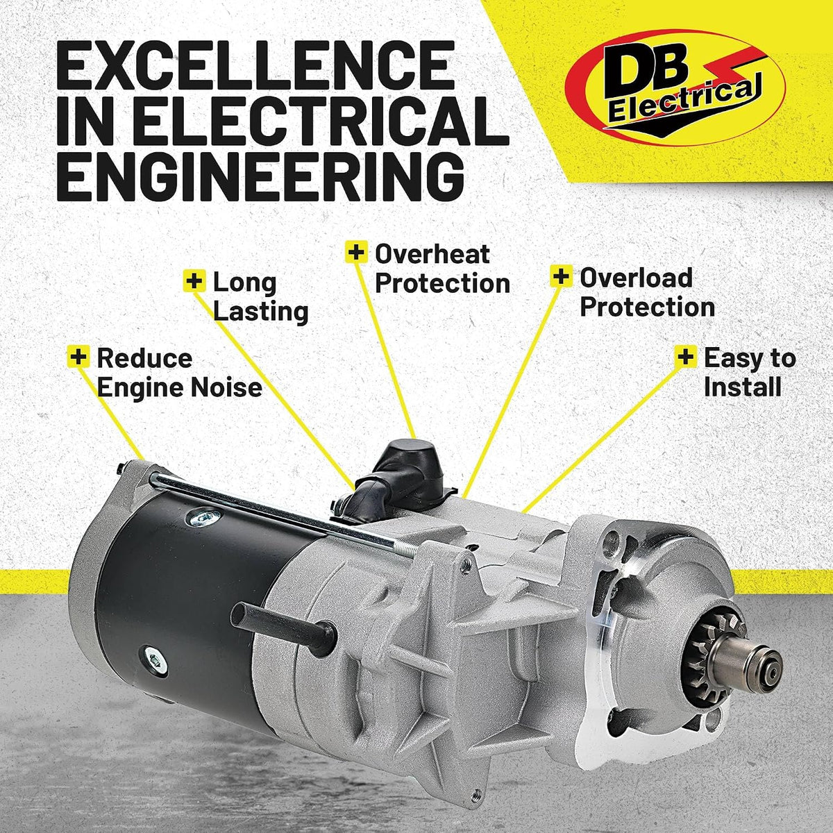 DB Electrical Starter for Ford Auto and Light Truck E-350 E-350 Club Wagon