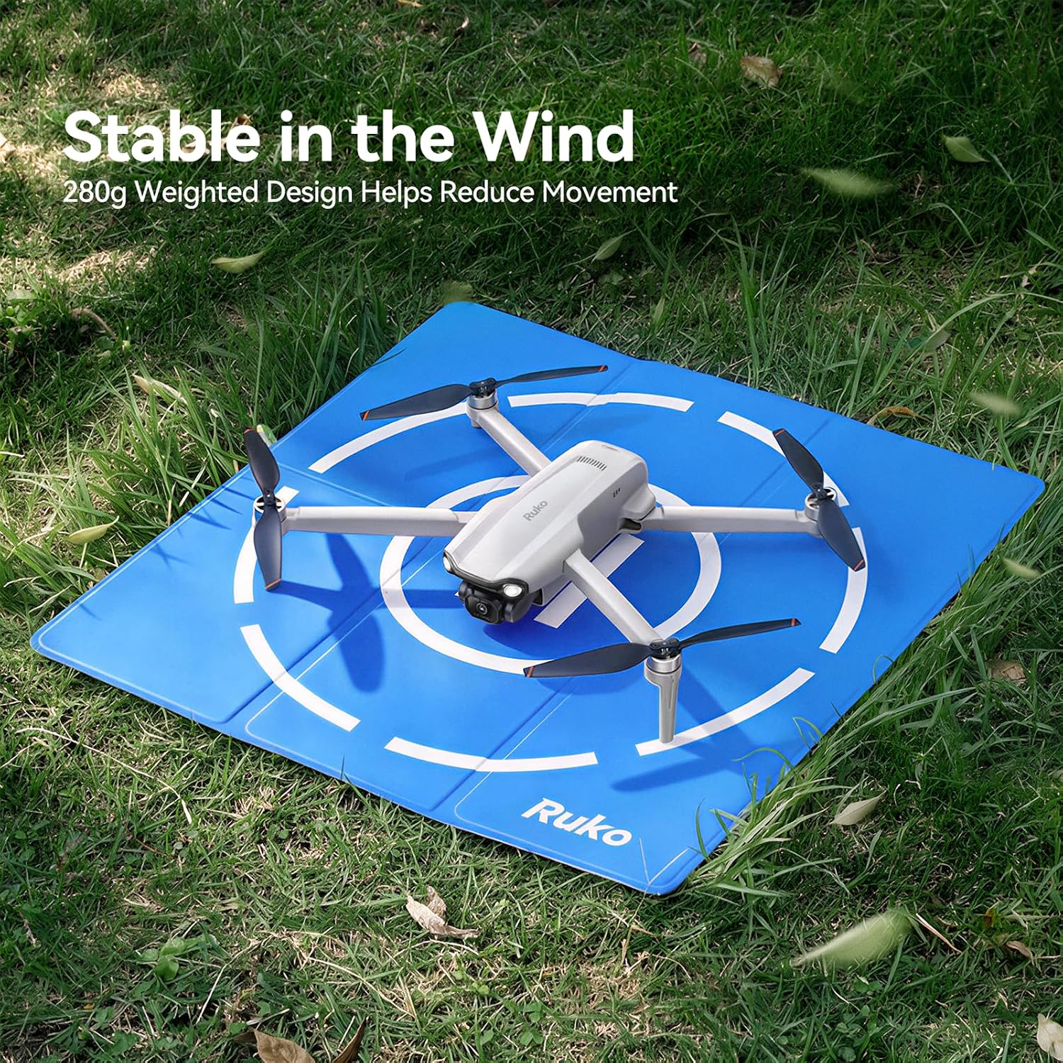 H002 Drone Landing Pad, Weighted Foldable Design for Outdoor Flying | Helipad for F11PRO 2 Plus ,F11PRO 2,U11MINI 4K