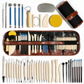 43 Pcs Clay Tools Kit Pottery Tools Polymer Clay Sculpting Tools Kit for Carving Air Dry Clay Tools Set for Adults