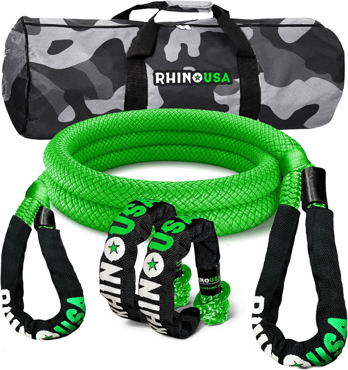 Kinetic Bridle Rope Recovery Kit, 1in x 10ft w/Soft Shackles