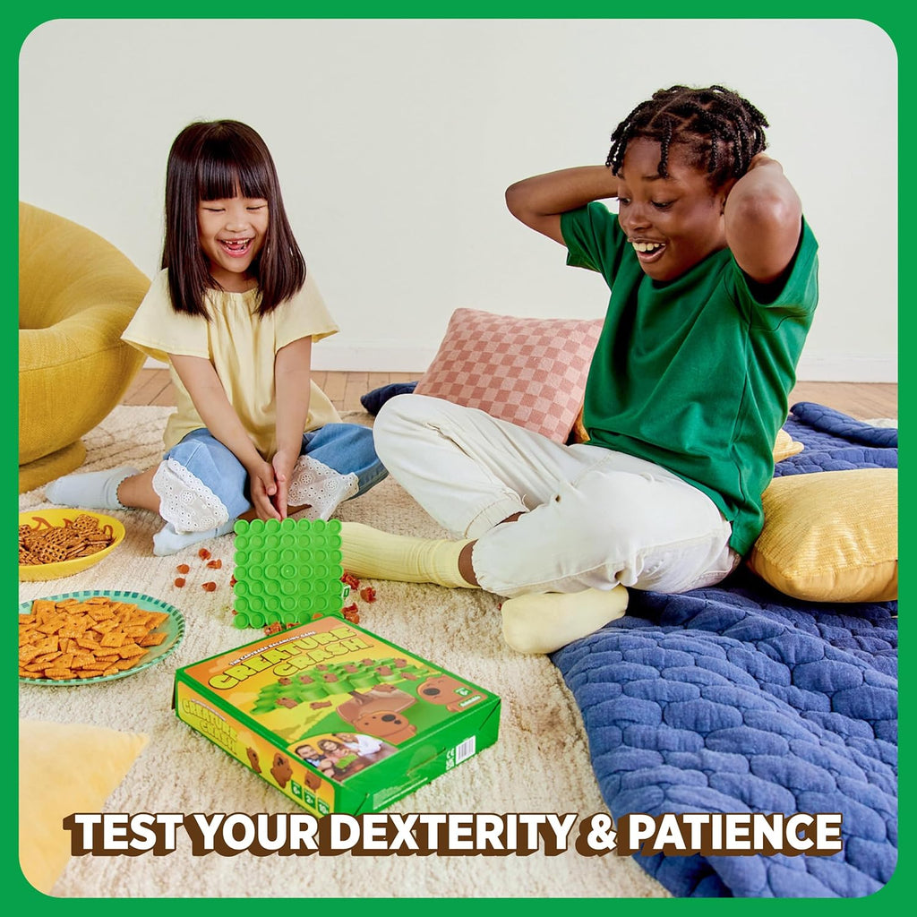 Creature Crash by Relatable, The Capybara Balancing Game, Great Kids Games and Family Game Night Essentials, Includes