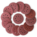 200-Piece 5-Inch Sanding Discs Sandpapers | 8-Hole Hook and Loop, 13 Grades Orbital Sandpaper, Include 40 60 80 100
