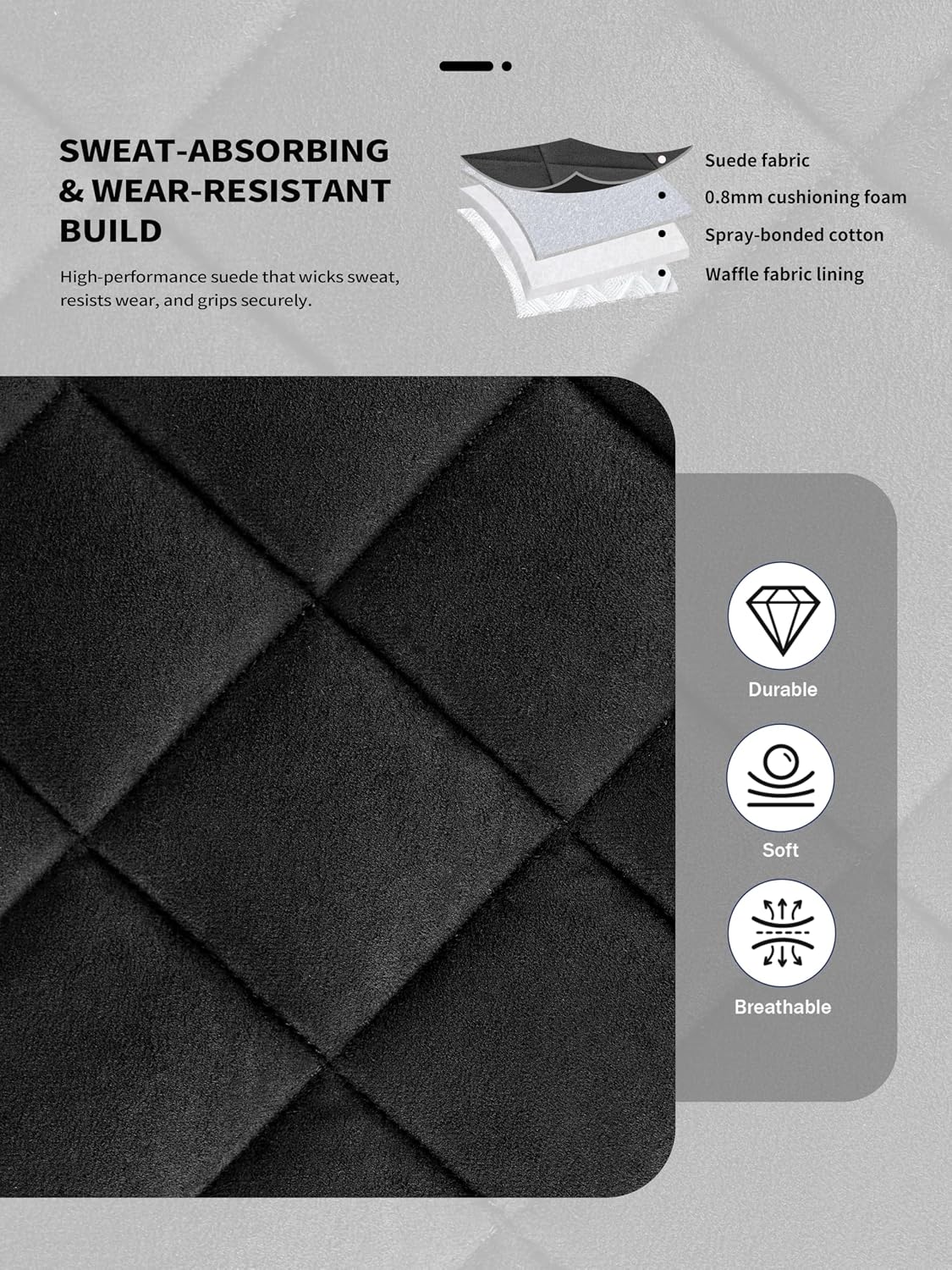 English Saddle Pad for Horse Riding, All Purpose Saddle Pad